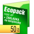 Ecopack 4P - z zakładką na książeczkę