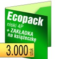 Ecopack 4P - z zakładką na książeczkę