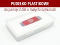 Pudełko plastikowe do pendrive.