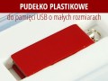Pudełko plastikowe do pendrive.
