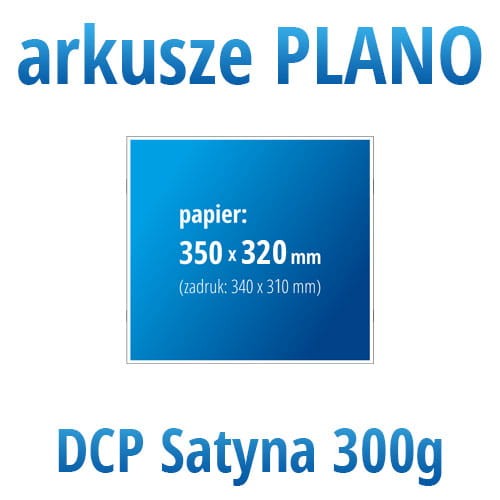 arkusze plano dcp satyna 300g