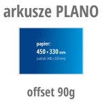 Arkusze PLANO - offset 90g, format 450x330 mm