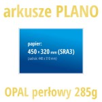 Arkusze PLANO - Stardream Opal perłowy 285g, format 450x320 mm