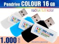 Pendrive COLOUR 16 GB z nadrukiem full kolor - komplet 1.000 szt.