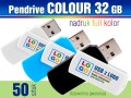 Pendrive COLOUR 32 GB z nadrukiem full kolor - komplet 50 szt.