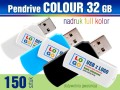 Pendrive COLOUR 32 GB z nadrukiem full kolor - komplet 150 szt.