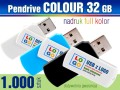 Pendrive COLOUR 32 GB z nadrukiem full kolor - komplet 1.000 szt.