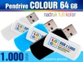 Pendrive COLOUR 64 GB z nadrukiem full kolor - komplet 1.000 szt.