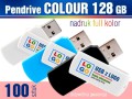 Pendrive COLOUR 128 GB z nadrukiem full kolor - komplet 100 szt.