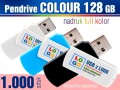 Pendrive COLOUR 128 GB z nadrukiem full kolor - komplet 1.000 szt.