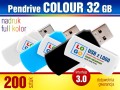 Pendrive COLOUR 3.0, 32 GB z nadrukiem full kolor - komplet 200 szt.