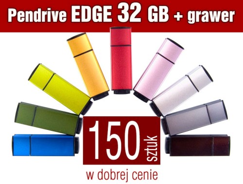 Pendrive EDGE 32 GB z grawerem - komplet 150 szt.