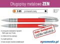 Długopisy metalowe ZEN z grawerem - kolor Z-05 pomarańczowy