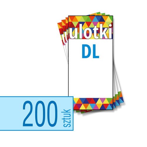 Ulotki Dl w atrakcyjnej niskiej cenie