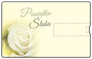 Pendrive okolicznościowy - Ślub,Wesele - SL 7010 PCC - awers