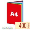 broszury A4 druk full kolor CMYK