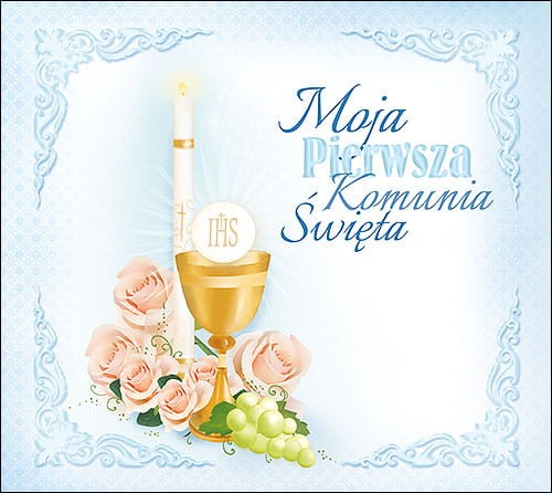 Opakowania okolicznościowe na pendrive i płyty - Digipack - Pierwsza Komunia Święta - PK 6010 D4P