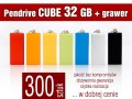 Pendrive CUBE 32 GB z grawerem - komplet 300 szt.