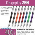 Długopisy metalowe ZEN z grawerem - komplet 400 szt.