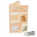 USB PACK - Chrzest - opakowanie na chrzest z pendrive - wzór CH 5005 - Pamiątka Chrztu Świętego