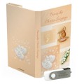 USB PACK - Chrzest - opakowanie na chrzest z pendrive - wzór CH 5005 - Pamiątka Chrztu Świętego