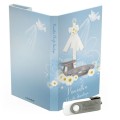 USB PACK - Chrzest - opakowanie na chrzest z pendrive - wzór CH 5007 - Pamiątka Chrztu Świętego
