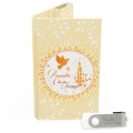 USB PACK - Chrzest - opakowanie na chrzest z pendrive - wzór CH 5012 - Pamiątka Chrztu Świętego