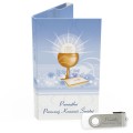 USB PACK - Pierwsza Komunia Święta - opakowanie komunijne + pendrive komunijny - wzór PK 6001 - Pamiątka Pierwszej Komunii Świętej