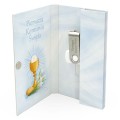 USB PACK - Pierwsza Komunia Święta - opakowanie komunijne + pendrive komunijny - wzór PK 6007 - Pamiątka Pierwszej Komunii Świętej
