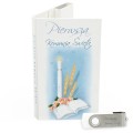 USB PACK - Pierwsza Komunia Święta - opakowanie komunijne + pendrive komunijny - wzór PK 6008 - Pamiątka Pierwszej Komunii Świętej