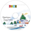Płyty z kolędami w kopercie kartonowej - BK-055 - nadruk na płycie z LOGO