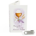 USB PACK - Pierwsza Komunia Święta - opakowanie komunijne + pendrive komunijny - wzór PK 6014 - Pamiątka Pierwszej Komunii Świętej