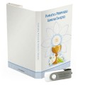 USB PACK - Pierwsza Komunia Święta - opakowanie komunijne + pendrive komunijny - wzór PK 6028 - Pamiątka Pierwszej Komunii Świętej