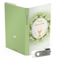 USB PACK - Pierwsza Komunia Święta - opakowanie komunijne + pendrive komunijny - wzór PK 6017 - Pamiątka Pierwszej Komunii Świętej