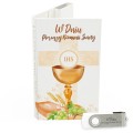 USB PACK - Pierwsza Komunia Święta - opakowanie komunijne + pendrive komunijny - wzór PK 6021 - Pamiątka Pierwszej Komunii Świętej
