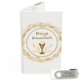 USB PACK - Pierwsza Komunia Święta - opakowanie komunijne + pendrive komunijny - wzór PK 6025 - Pamiątka Pierwszej Komunii Świętej