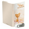 USB PACK - Pierwsza Komunia Święta - opakowanie komunijne + pendrive komunijny - wzór PK 6029 - Pamiątka Pierwszej Komunii Świętej