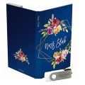 USB PACK z pendrive - ŚLUB, WESELE - opakowanie ślubne + pendrive ślubny - wzór SL 7001 - Pamiątka Ślubu, zachowaj swoje wspomnienia na pendrive, Digialbum.