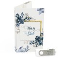 USB PACK z pendrive - ŚLUB, WESELE - opakowanie ślubne + pendrive ślubny - wzór SL 7004 - Pamiątka Ślubu, zachowaj swoje wspomnienia na pendrive, Digialbum.