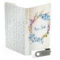 USB PACK z pendrive - ŚLUB, WESELE - opakowanie ślubne + pendrive ślubny - wzór SL 7006 - Pamiątka Ślubu, zachowaj swoje wspomnienia na pendrive, Digialbum.