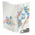 USB PACK z pendrive - ŚLUB, WESELE - opakowanie ślubne + pendrive ślubny - wzór SL 7011 - Pamiątka Ślubu, zachowaj swoje wspomnienia na pendrive, Digialbum.