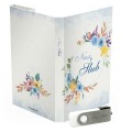 USB PACK z pendrive - ŚLUB, WESELE - opakowanie ślubne + pendrive ślubny - wzór SL 7017 - Pamiątka Ślubu, zachowaj swoje wspomnienia na pendrive, Digialbum.