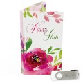 USB PACK z pendrive - ŚLUB, WESELE - opakowanie ślubne + pendrive ślubny - wzór SL 7019 - Pamiątka Ślubu, zachowaj swoje wspomnienia na pendrive, Digialbum.