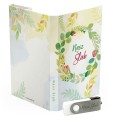 USB PACK z pendrive - ŚLUB, WESELE - opakowanie ślubne + pendrive ślubny - wzór SL 7020 - Pamiątka Ślubu, zachowaj swoje wspomnienia na pendrive, Digialbum.