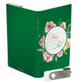 USB PACK z pendrive - ŚLUB, WESELE - opakowanie ślubne + pendrive ślubny - wzór SL 7022 - Pamiątka Ślubu, zachowaj swoje wspomnienia na pendrive, Digialbum.