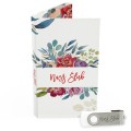 USB PACK z pendrive - ŚLUB, WESELE - opakowanie ślubne + pendrive ślubny - wzór SL 7023 - Pamiątka Ślubu, zachowaj swoje wspomnienia na pendrive, Digialbum.