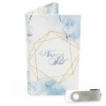USB PACK z pendrive - ŚLUB, WESELE - opakowanie ślubne + pendrive ślubny - wzór SL 7024 - Pamiątka Ślubu, zachowaj swoje wspomnienia na pendrive, Digialbum.
