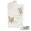 USB PACK z pendrive - ŚLUB, WESELE - opakowanie ślubne + pendrive ślubny - wzór SL 7025 - Pamiątka Ślubu, zachowaj swoje wspomnienia na pendrive, Digialbum.