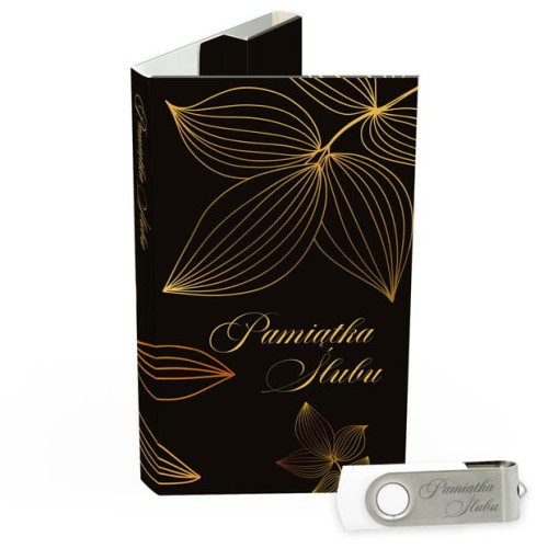 USB PACK z pendrive - ŚLUB, WESELE - opakowanie ślubne + pendrive ślubny - wzór SL 7032 - Pamiątka Ślubu, zachowaj swoje wspomnienia na pendrive, Digialbum.