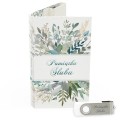USB PACK z pendrive - ŚLUB, WESELE - opakowanie ślubne + pendrive ślubny - wzór SL 7034 - Pamiątka Ślubu, zachowaj swoje wspomnienia na pendrive, Digialbum.